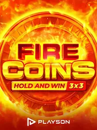 Fire Coins slot at 96C COM