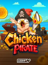 Chicken Pirate crash game at 96C COM